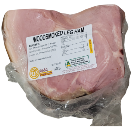 Noosa Meats Woodsmoked Leg Ham Portion | $18.95/kg
