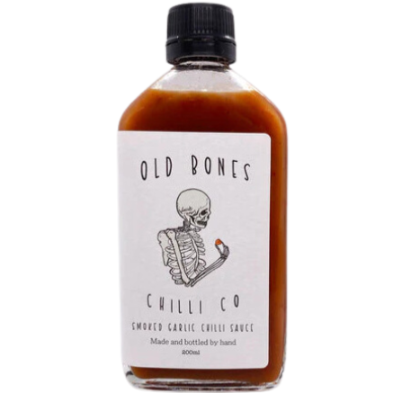 Old Bones Chilli Co Smoked Garlic Chili Sauce