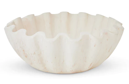 Aries Cream Ripple Bowl
