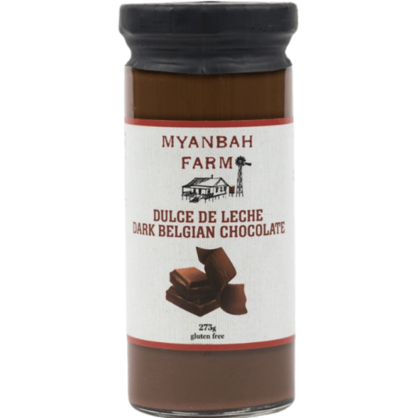 Myanbah Farm Dulche De Leche Dark Belgian Chocolate 275g