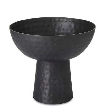 Pedestal Bowl Black Large