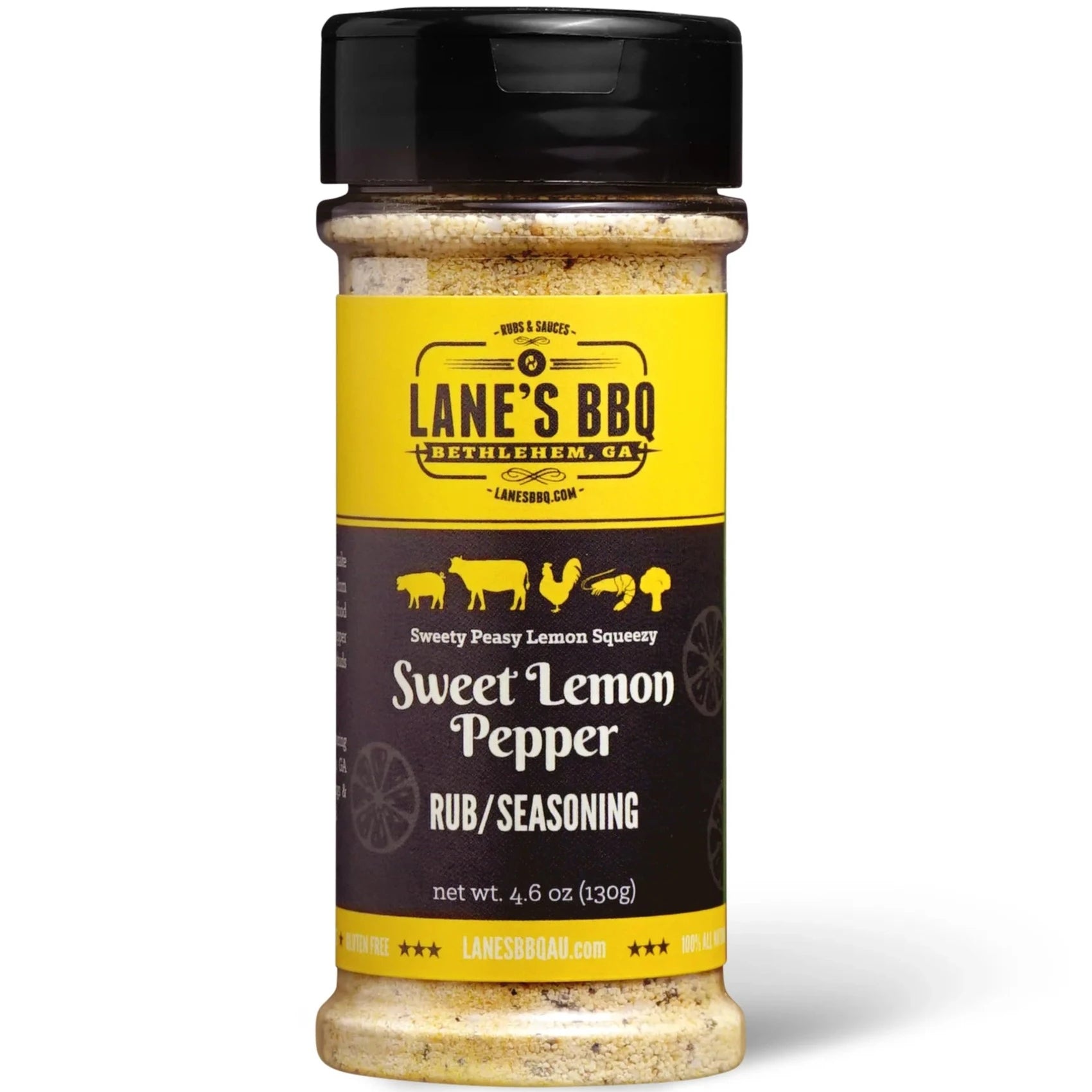 Lane's BBQ Sweet Lemon Pepper Rub