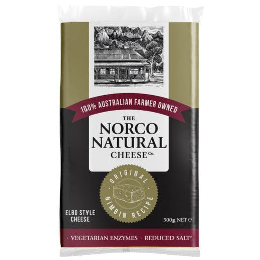 The Norco Natural Cheese Co Block 500g