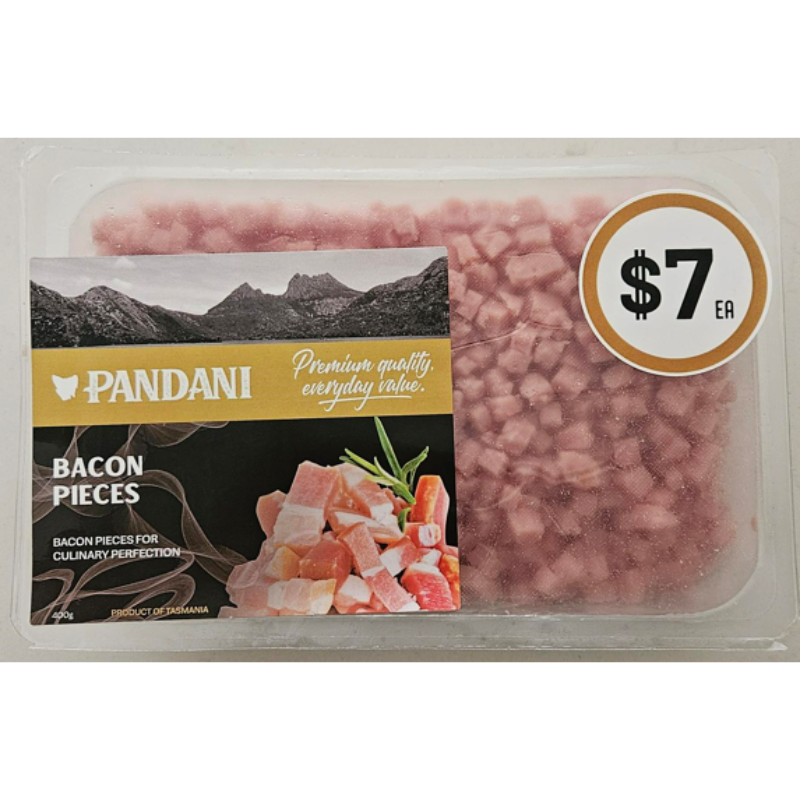 Pandani Diced Bacon 400g