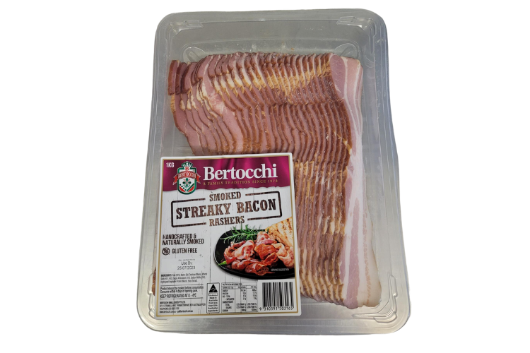 Bertocchi Streaky Bacon