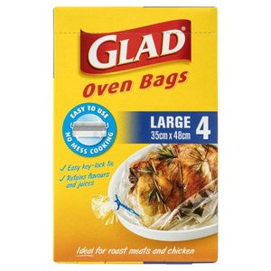 Glad Oven Bags Large 4pk