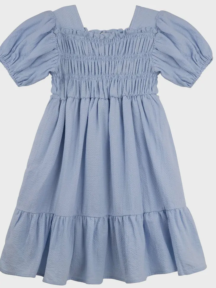 Sophie Tiered Ruffle Dress - Periwinkle