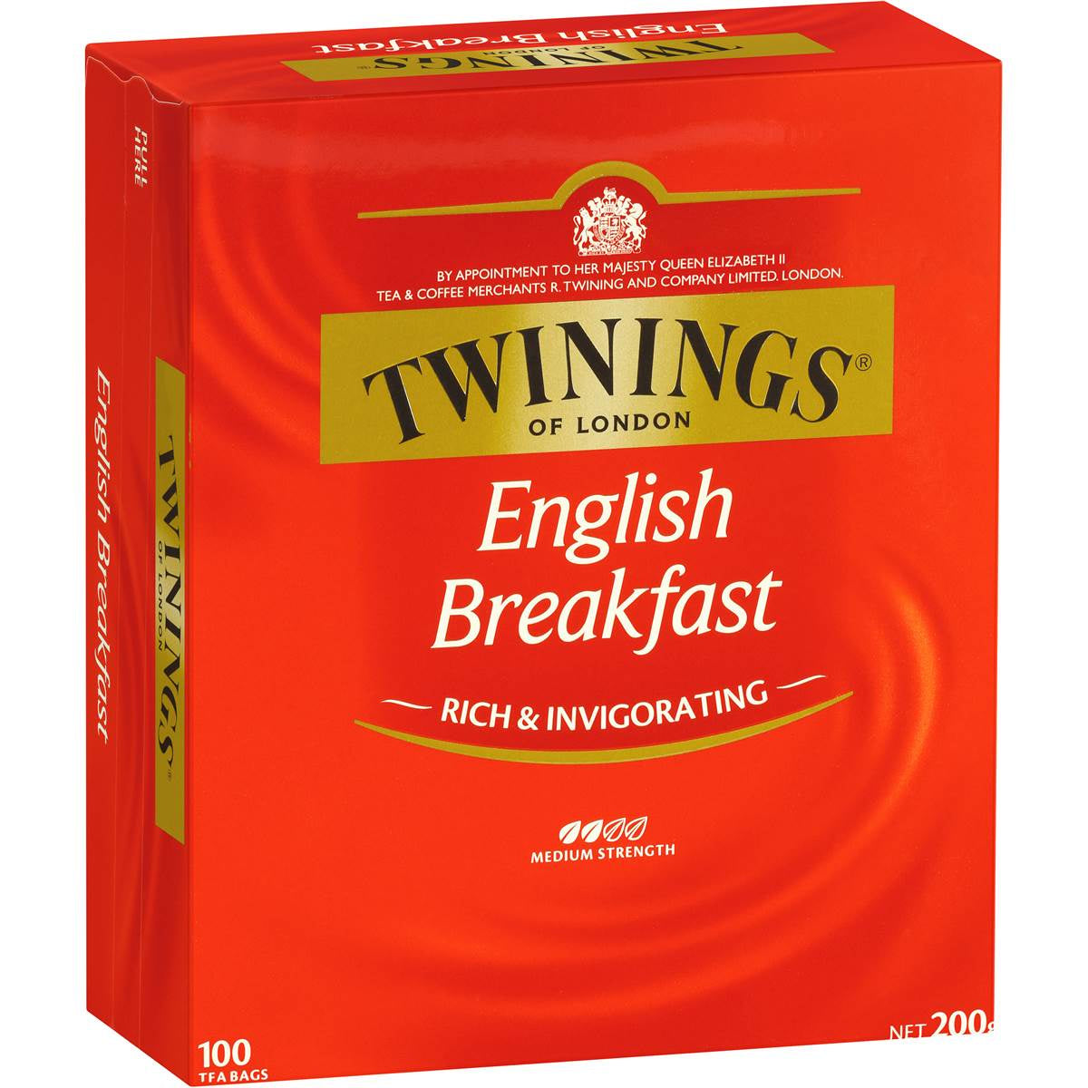 Twinings English Breakfast Tea Bags 100Pk