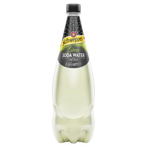 Schweppes Lime Soda Water 1.1L