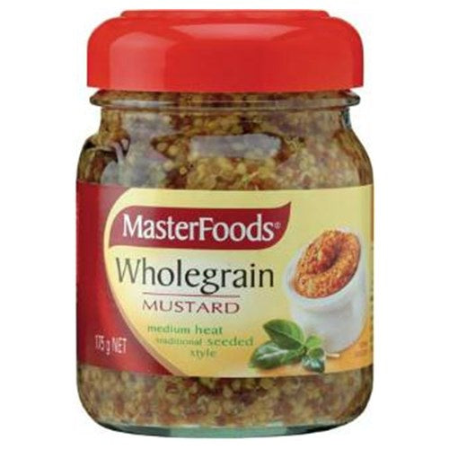 Masterfoods Wholegrain Mustard 175g