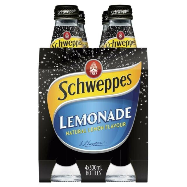 Schweppes Lemonade 300ml x 4Pk