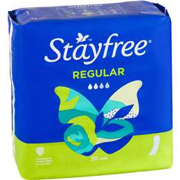 Stayfree No Wing Regular 20Pk
