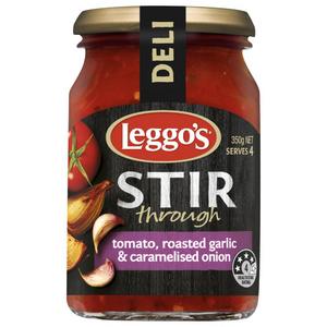 Leggos Stir Through Tomato, Roasted Garlic & Carmelised Onion 350g