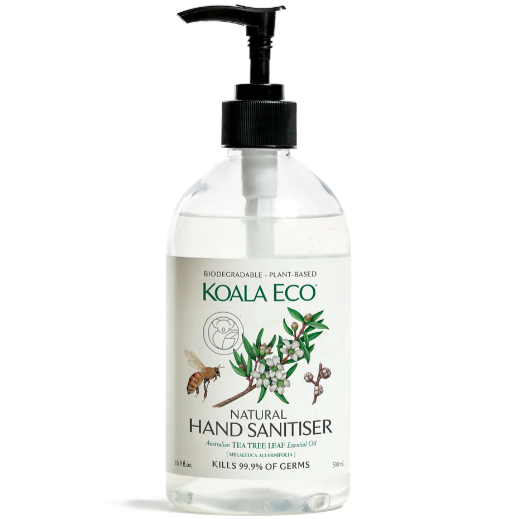 Koala Eco Natural Hand Sanitiser Tea Tree Leaf 500ml