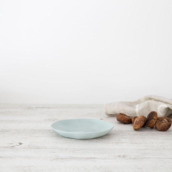 Flax Side Plate - 16cm - Duck Egg