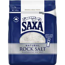 Saxa Rock Salt 500g