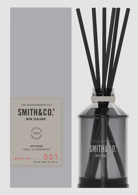 Smith and Co Diffuser 250ml Tabac and Cedarwood