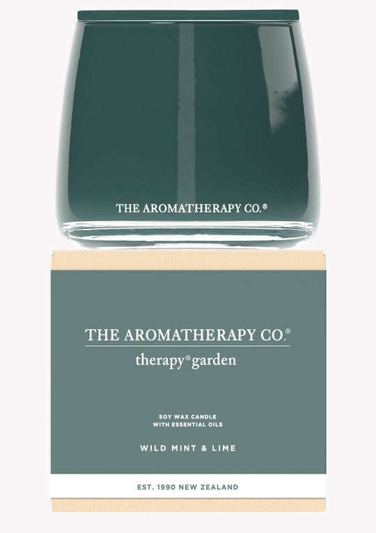 Therapy Garden Candle 260g Wild Mint and Lime