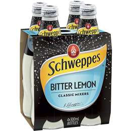 Schweppes Bitter Lemon 300ml x 4Pk