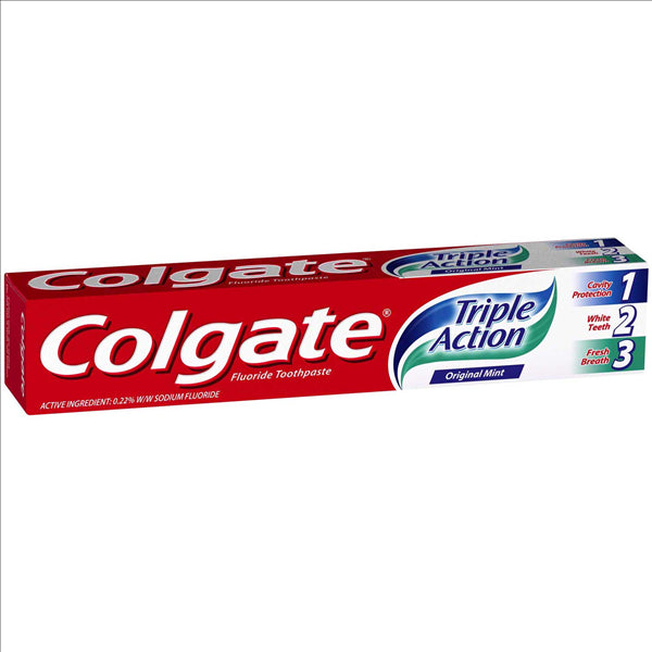 Colgate Triple Action Cavity Protection Fluoride Original Mint Toothpaste 110g