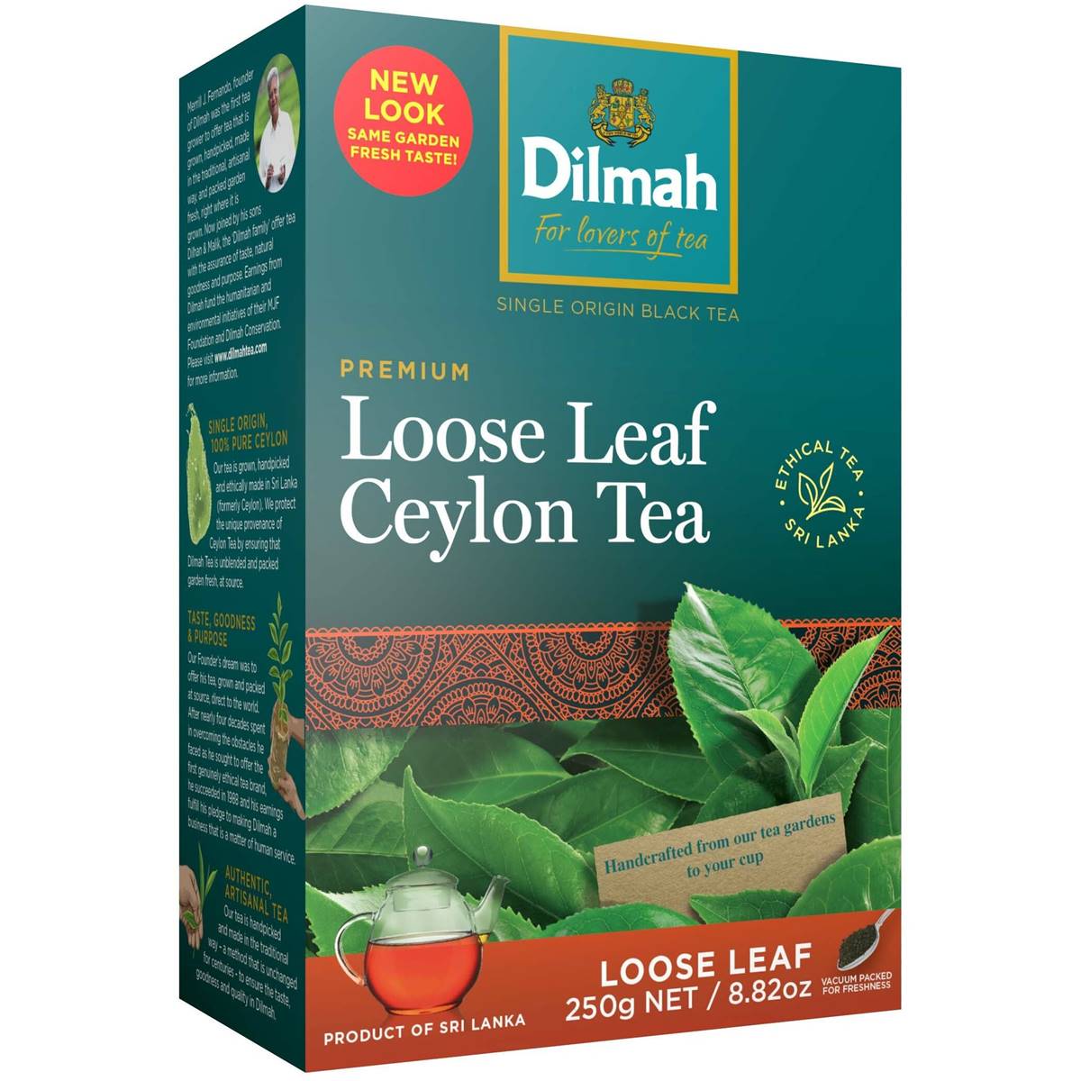 Dilmah Premium Ceylon Leaf Tea 250g