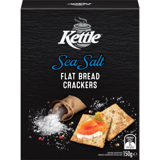 Kettle Salted Flat Bread Crackers 150g