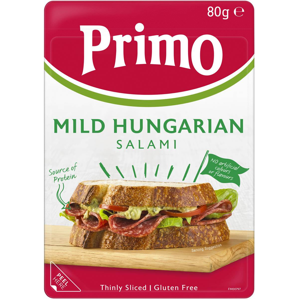 Primo Hungarian Salami Mild 80g