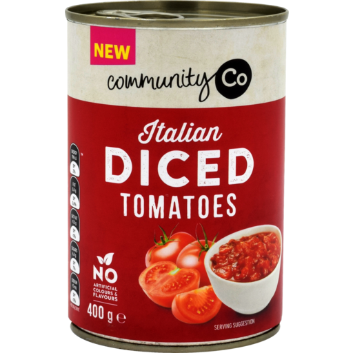 Community Co Diced Tomatoes 400g