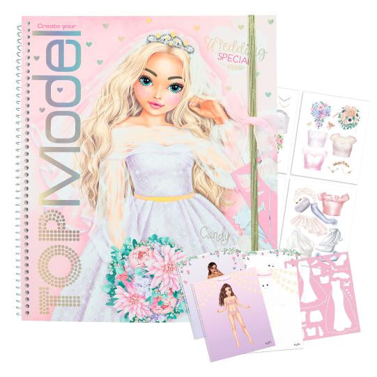 Top Model Colouring Book - Wedding