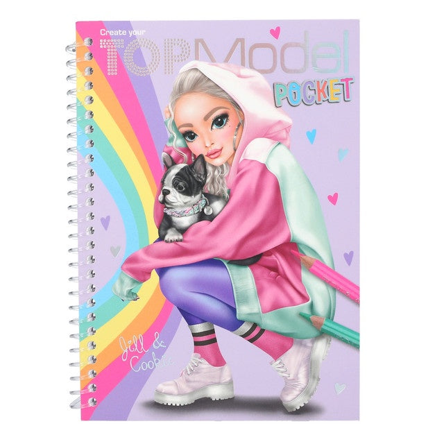 Top Model Colouring Book - Pocket Rainbow