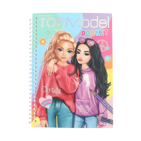 Top Model Colouring Book - Pocket Christy & Mije