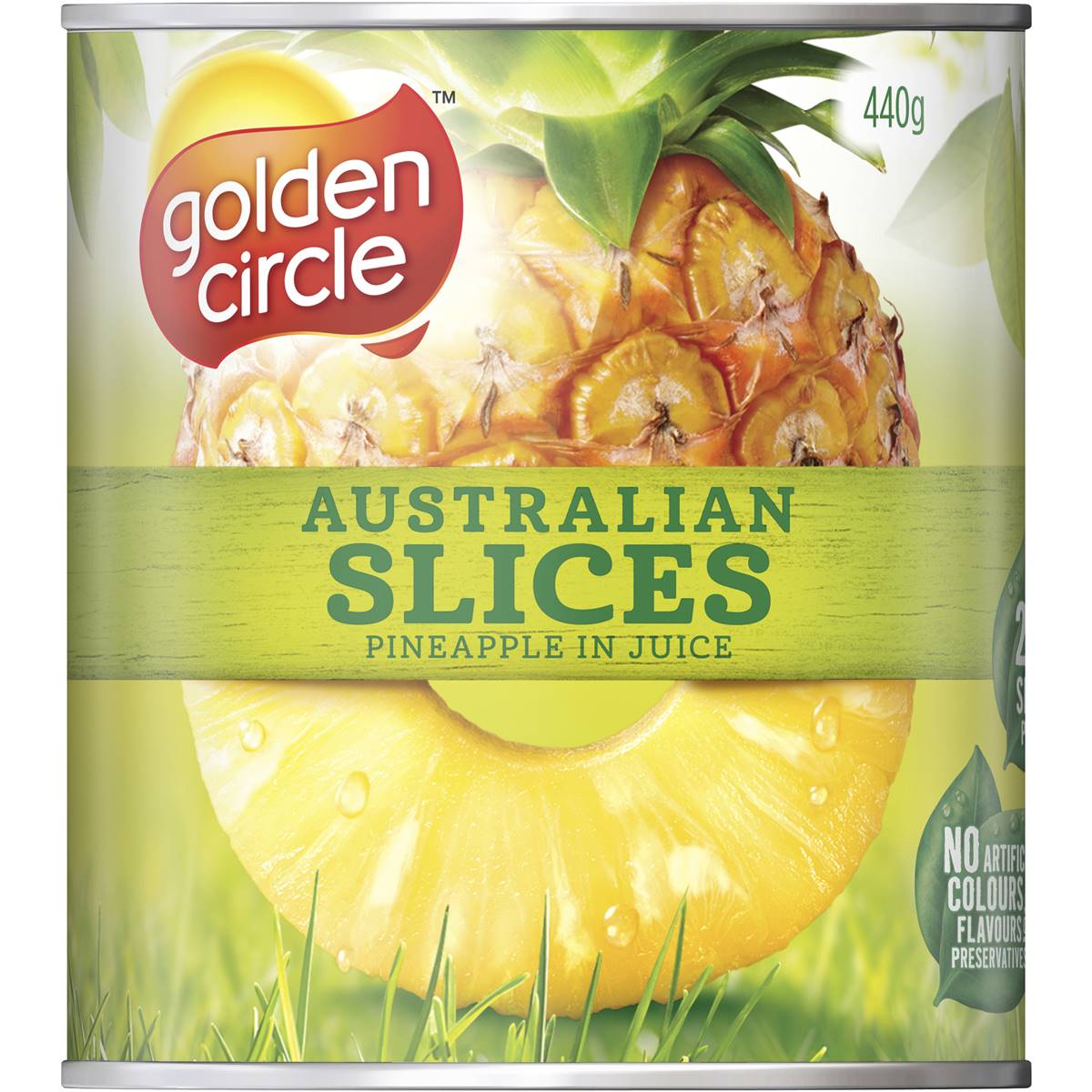 Golden Circle Pineapple Slices in Natural Juice 440g