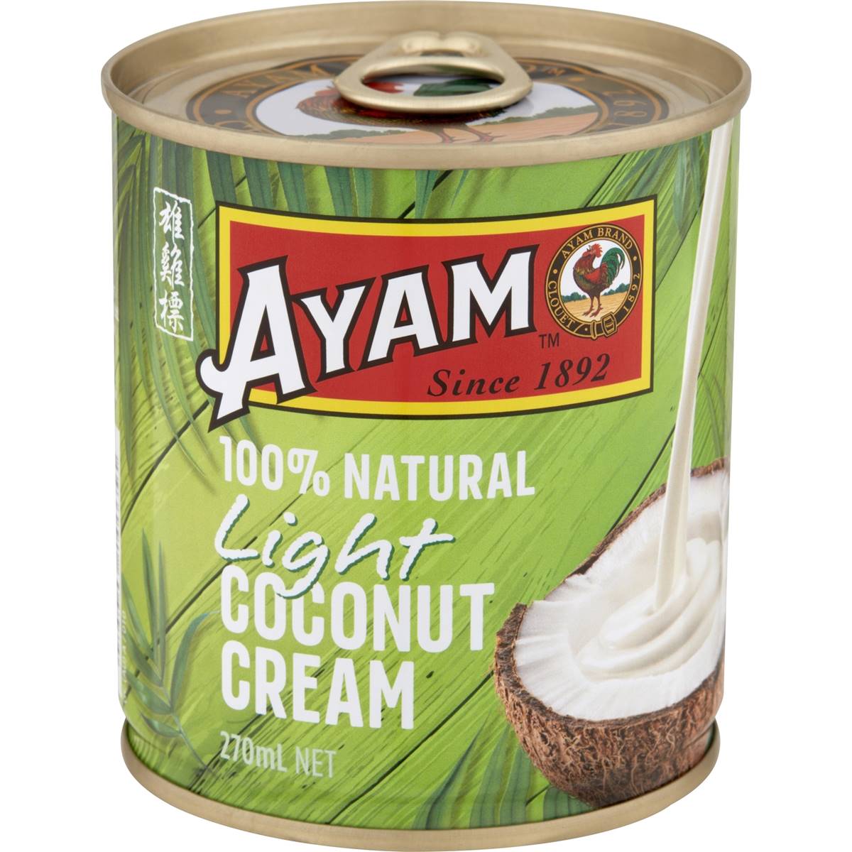 Ayam Coconut Cream Light 270ml