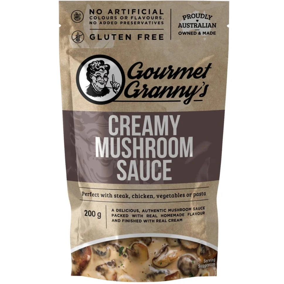 Gourmet Grannys Creamy Mushroom Sauce 200g