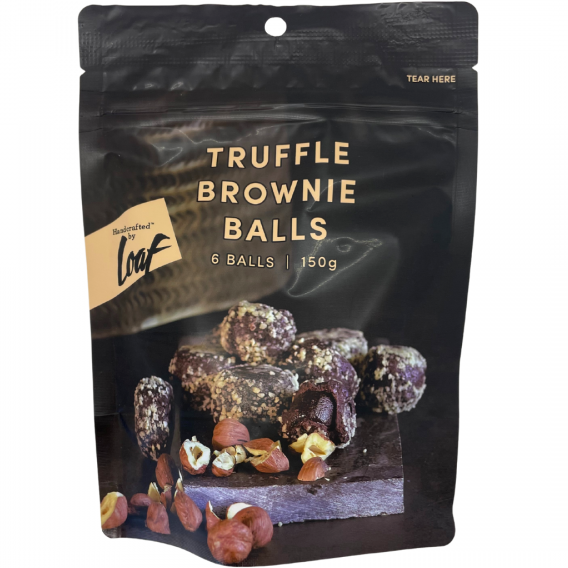 Loaf Brownie Balls Choc Truffle 150g