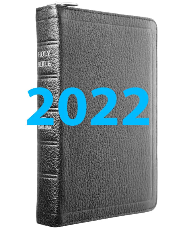 JN Darby Bible Medium Bible With Zip No 17  Extra Notes