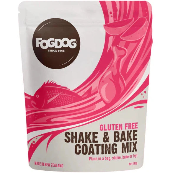 Fogdog Gluten Free Shake & Bake Coating Mix 190g