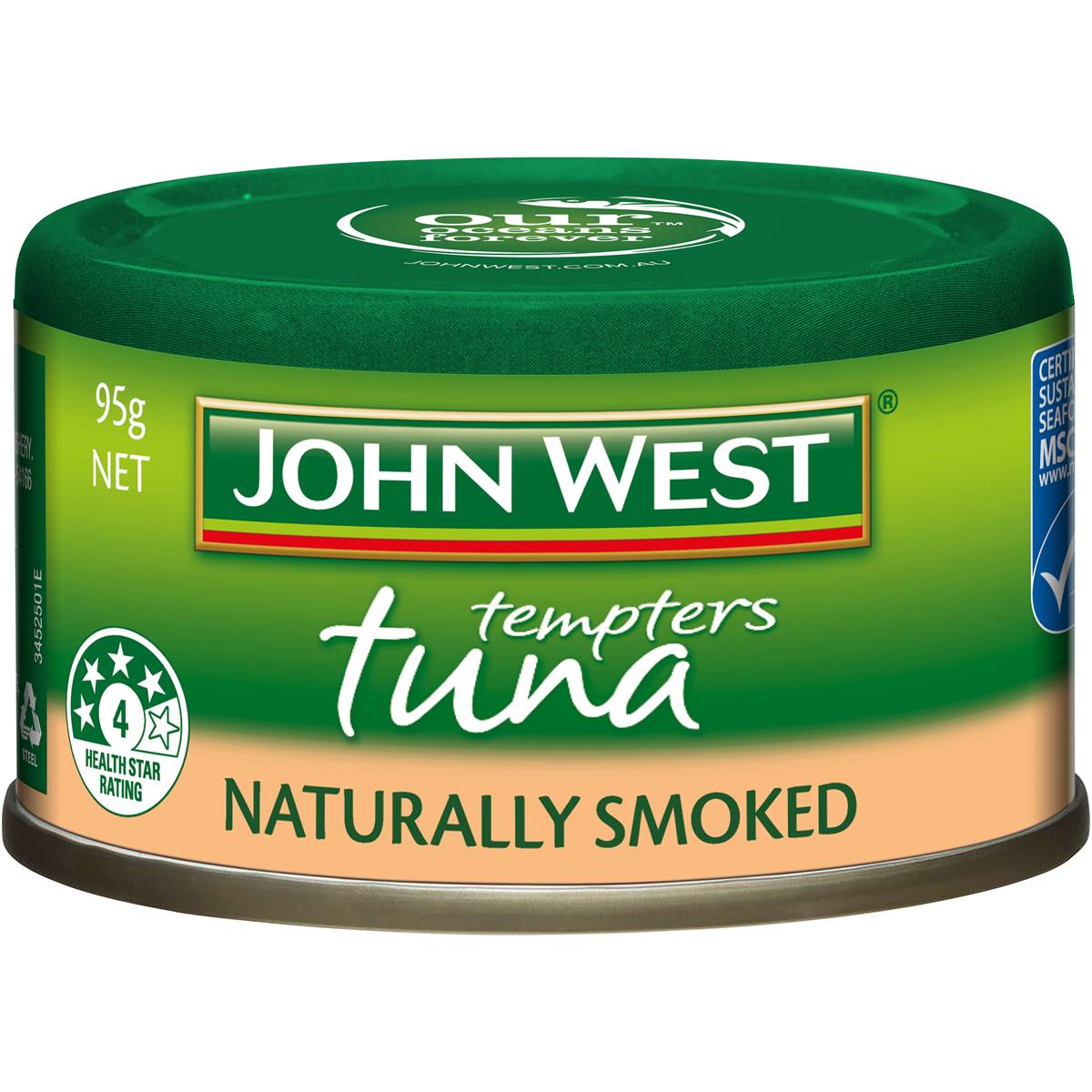 John West Naturally Smoked Tuna 95g