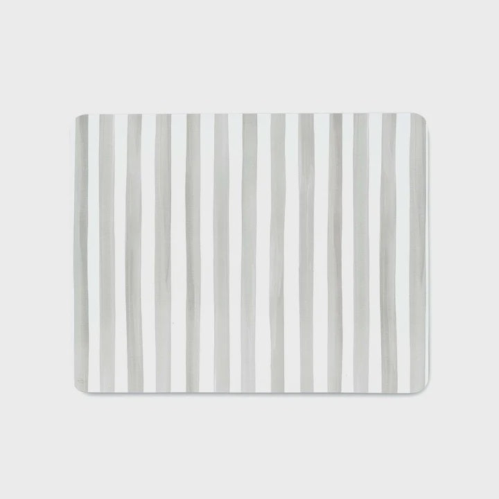 Taylor Stripe Rectangle Placemat Neutral - Set of 4