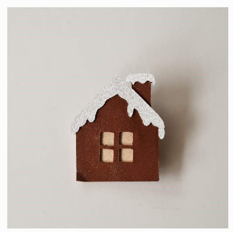 Winter House Brooch