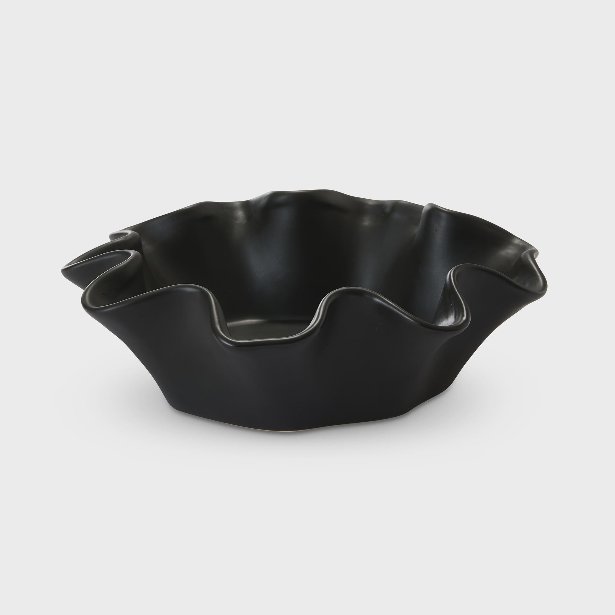 Wave Black Bowl