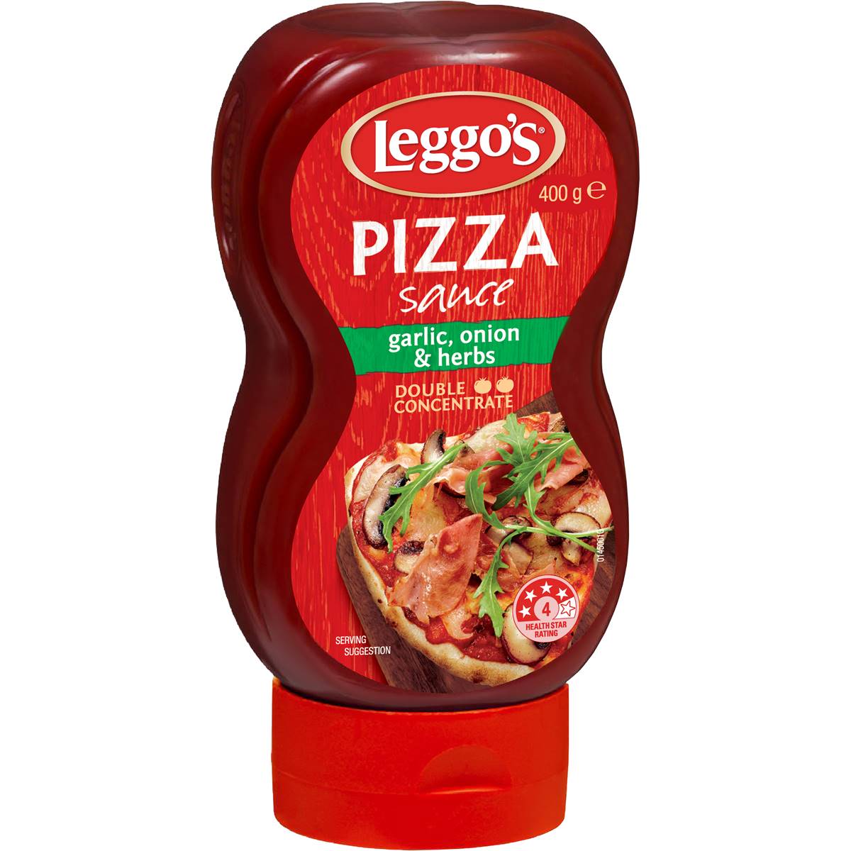 Leggos Pizza Sauce Garlic, Onion & Herbs 400g