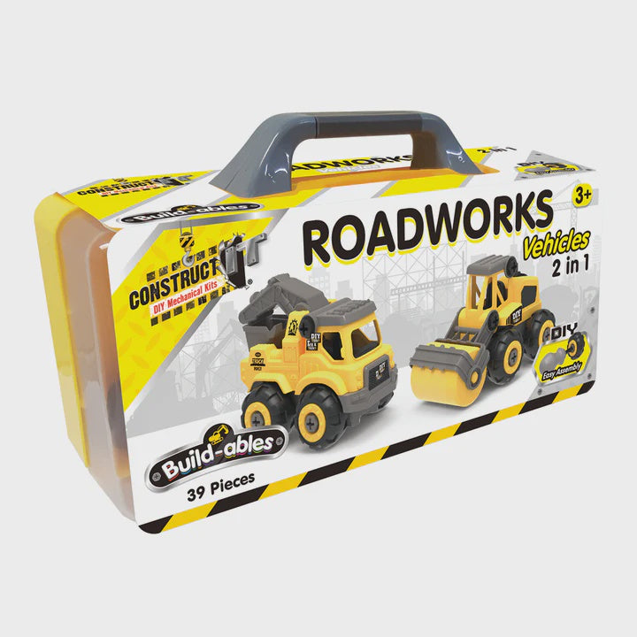 Build-ables - Roadworks Vehicles 2 in 1