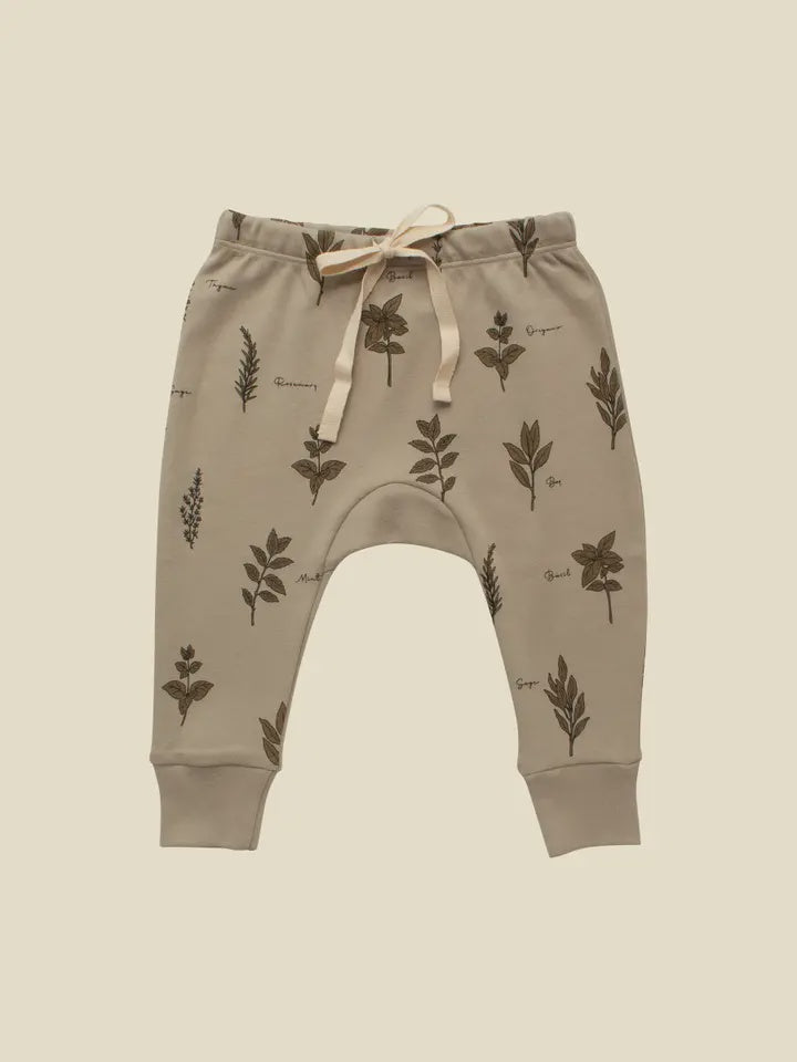 Herb Drawstring Pants 0-3m