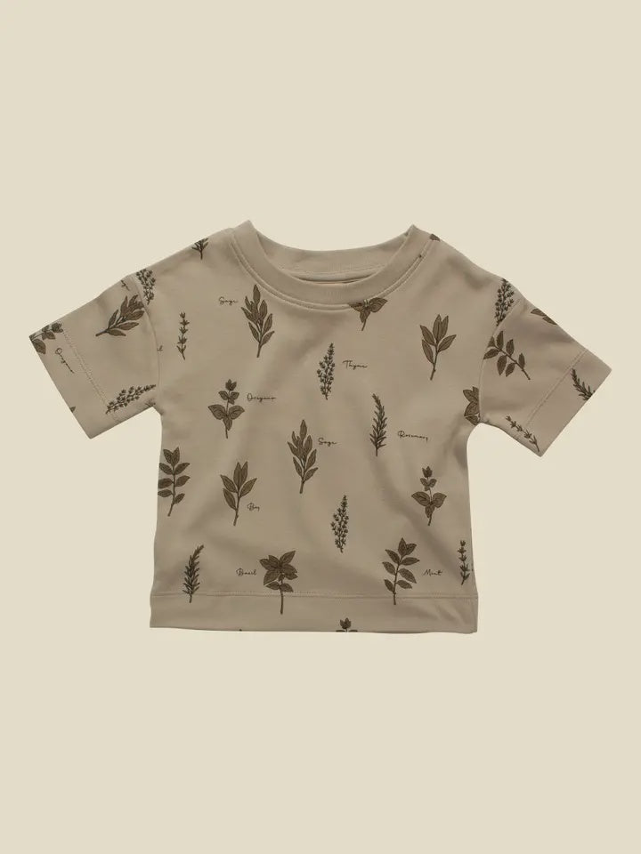 Herb Short Sleeve Tee 6-12m