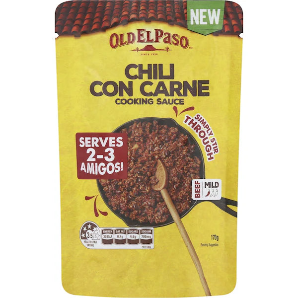 Old El Paso Chili Con Carne Cooking Sauce 170g