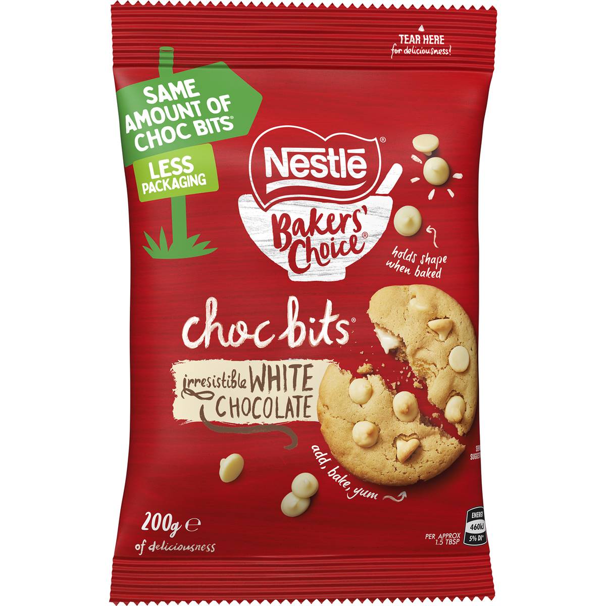 Nestle Choc Bits  White 200g