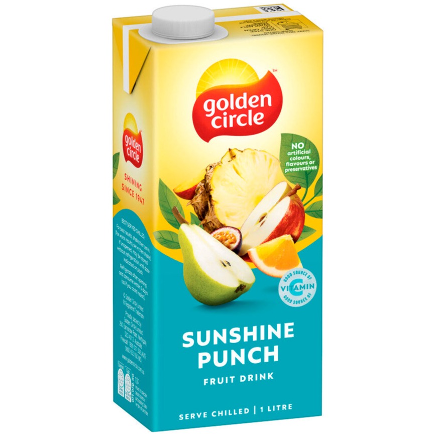 Golden Circle 1L Sunshine Punch Juice