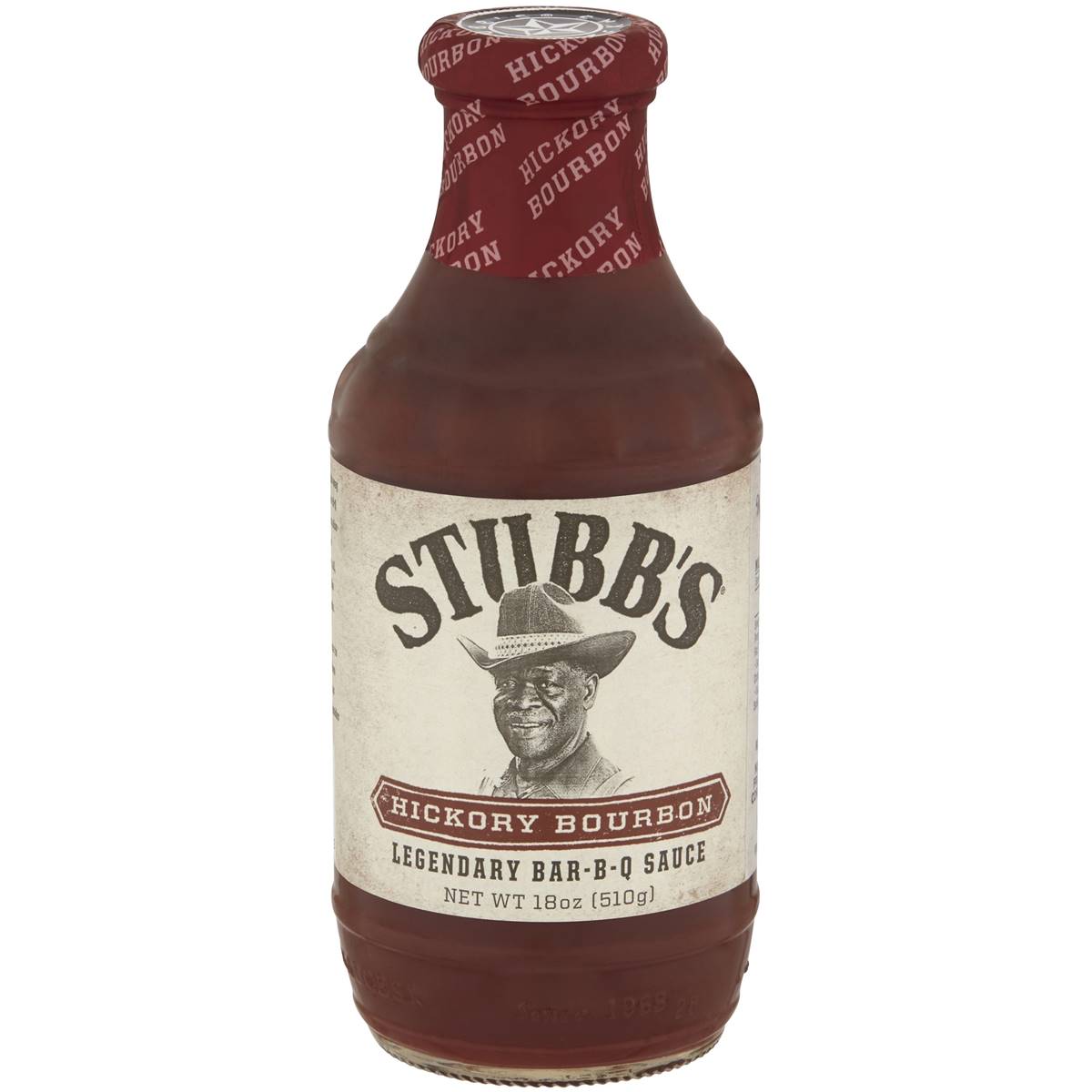 Stubbs Hickory Bourbon BBQ Sauce 510ml