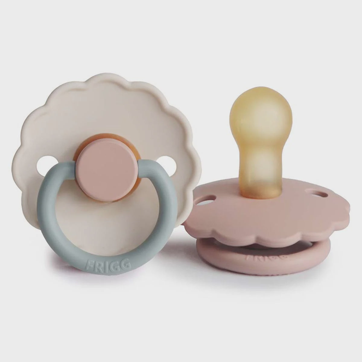 Frigg Daisy Dummy Latex Blush And Cotton Candy 2PK 6-18M